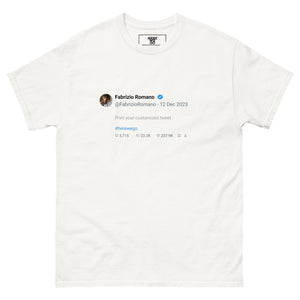 Personalized Tweet tee